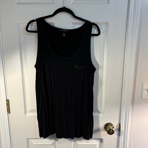 White House | Black Market Tank Top with Left Breast Pocket, Sz XL - Picture 1 of 7